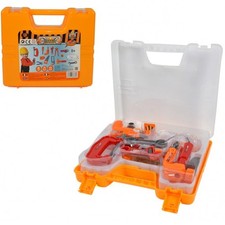PLAYSET VALIGETTA DEGLI ATTREZZI BRICOLAGE FAI DA TE ACCESSORI GIOCO GIOCATTOLO