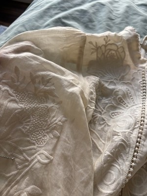 ZIMMERMAN Ottie Embroidered Mini Dress in Cream 2/M BNWT $645