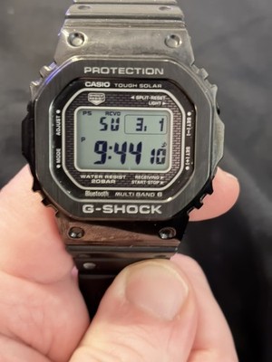 CASIO G-SHOCK GMW-B5000G-1JF Tough Solar Multi Band 6 Black Watch from Japan