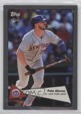 2022 Topps X Naturel 1952 Silver Foil Puzzle Back 103/150 Pete Alonso #32 10lp