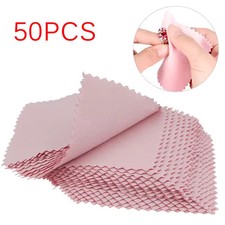 Silver Gold Glasses Jewelry Cleaning and Polishing Cloth FREE SHIPPING 50 Pack