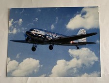 Vintage Delta Air Lines Douglas DC-3 Ship 41 Aircraft Specifics Fact Sheet Photo