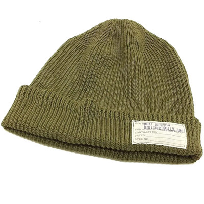 BR02186 Buzz Rickson's Cotton Knit Cap Men's Watch Cap Knit Hat Hat Toyo