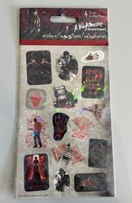 NIP Freddy Krueger Sticker Sheet Standard, and Holographic 4 Sheets of stickers