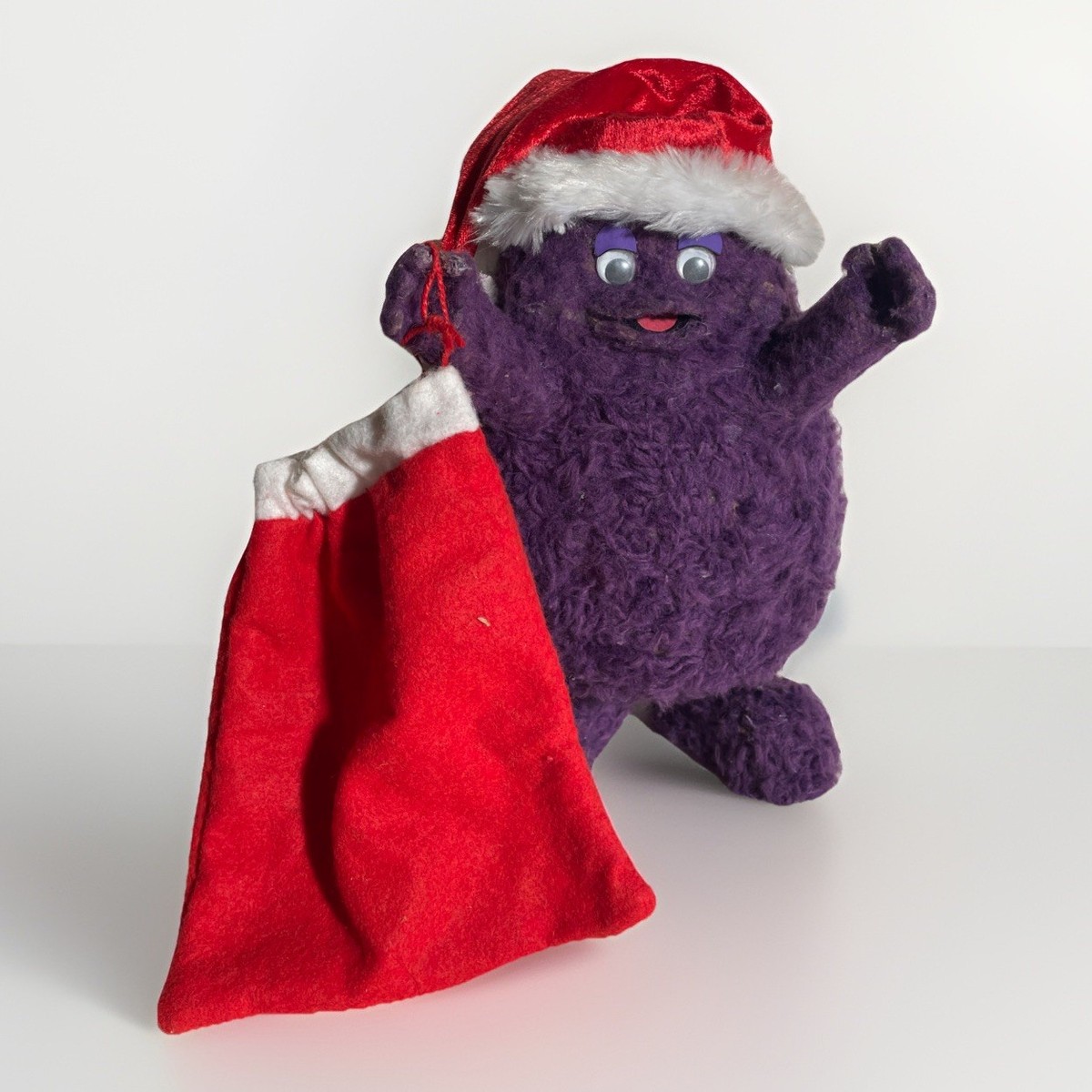 Grimace 12” Statue Fan Art Parody Christmas Grimace | eBay