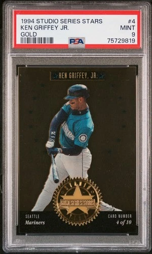 1994 Studio Series Stars #4 /5000 Ken Griffey Jr. Gold PSA 9 HOF MARINERS