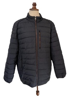Casa Moda Herren Steppjacke Schwarz Gr. L Warm Winddicht Wasserabweisend   