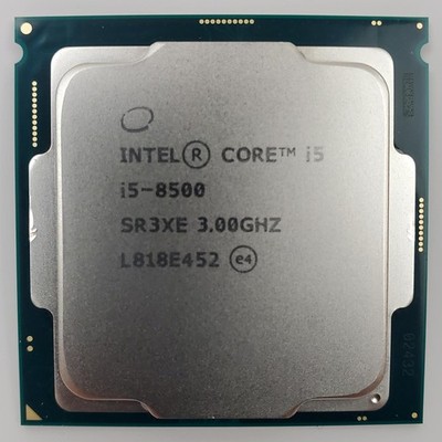 Intel Core i5-8500 SR3XE 3.00GHz Processor | Grade A | 16489ui