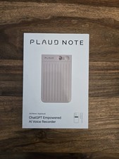 Plaud Note ChatGPT Empowered AI Voice Recorder & Note Taker 64GB Black NEW