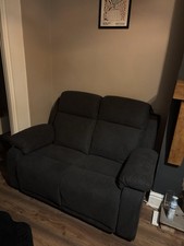 Argos Home Bradley Fabric 2 Seater Recliner Sofa - Grey