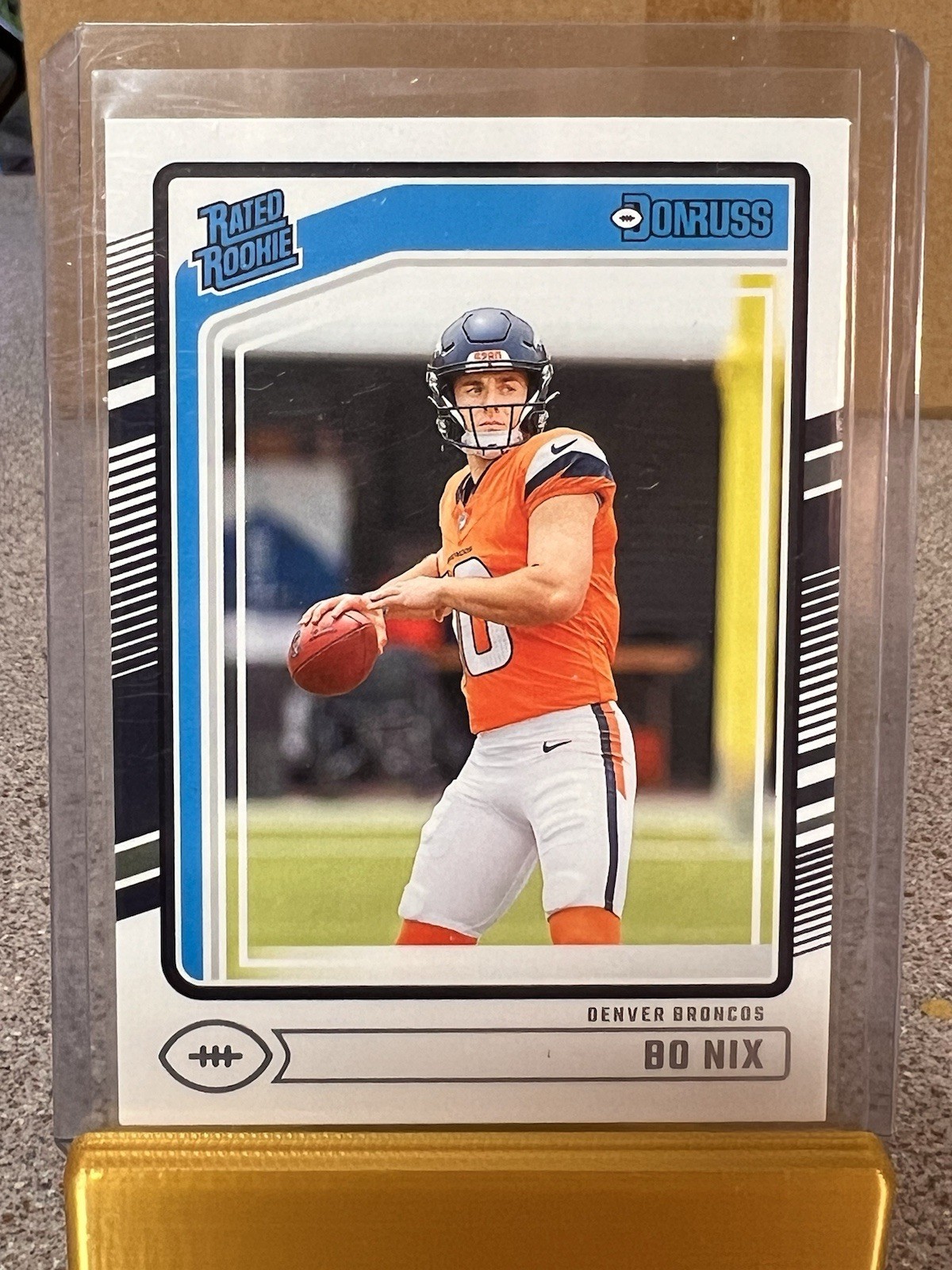 2024 Panini Donruss - Rated Rookie Bo Nix #369 (RC)