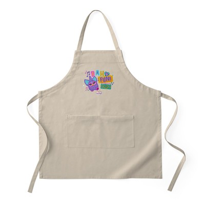 CafePress Furby Dah Fun Full Length Cooking Apron (1220099626)