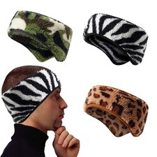 Winter Soft Fleece Headwrap Sport Gym Yoga Ear Warmer Headband for Cold Weather