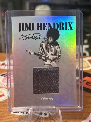 Jimi Hendrix #174 Single Relic Keepsake 2025 Card