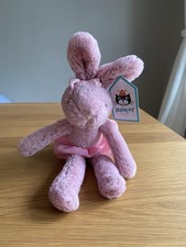 Jellycat Lulu Tutu Pink Bunny Ballerina 2016 Retired and Rare *New and Tags