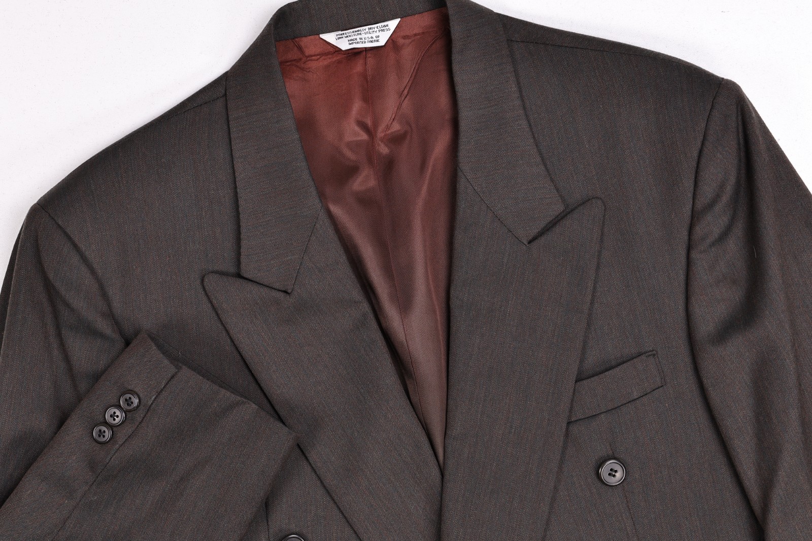 Cellini Collection Double Breasted Olive Blazer J… - image 1