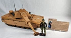 1985 G.I. Joe Mauler M.B.T. Tank Complete w/ Heavy Metal Figure Card tow rope