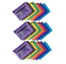 Multipurpose Binder Pencil Pouch 3 Ring Binder Pencil Bag with Clear Window  ...