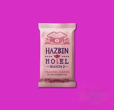 HAZBIN HOTEL Season 2 Trading Cards 2nd Edition Booster Pack IN-HAND FAST SHIP