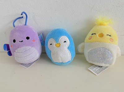 Squishville Devorah Libelle Charlize Nymphensittich Gerber türkis Pinguin Plüsch 2