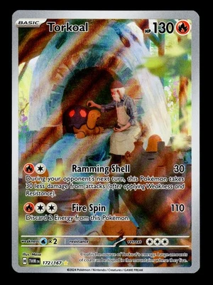 Torkoal - Illustration Rare SV06: Twilight Masquerade 172/167 NM - Image 1 of 2