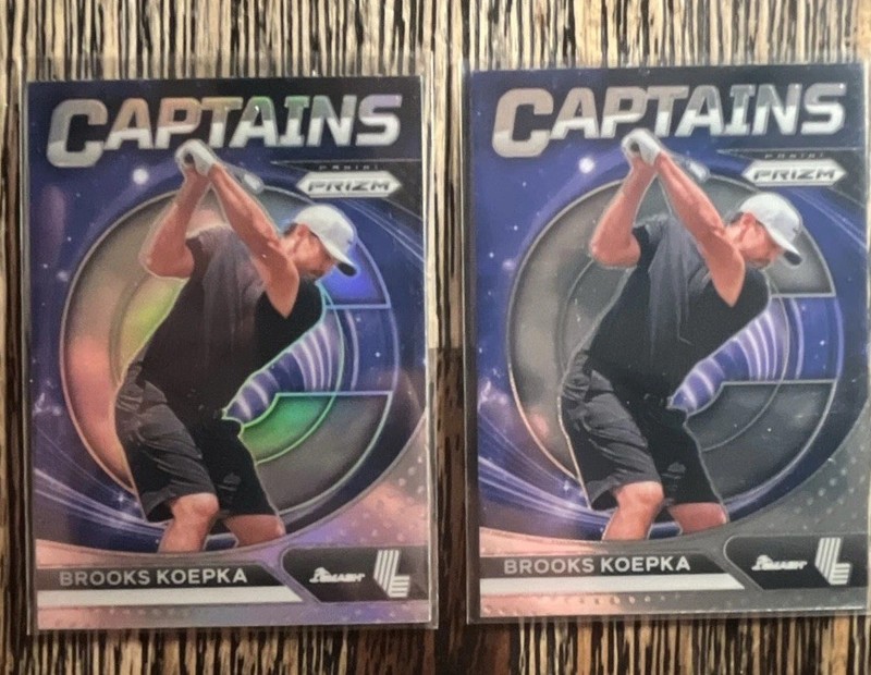 2024 Panini Prizm Liv Golf - Captains Brooks Koepka #72 Silver/Base Lot 2