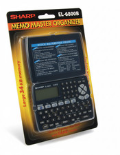 Sharp Memo Master EL-6800B Organizer 34KB Memory Electronic PDA NEW
