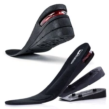 Shoe Lifts for Men Women - Cushioned Heel Inserts Arch Support Insoles