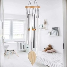 Wind Chimes Large Deep Tone Chapel Bells 6 Tubes Outdoor Garden Home Decor Gift