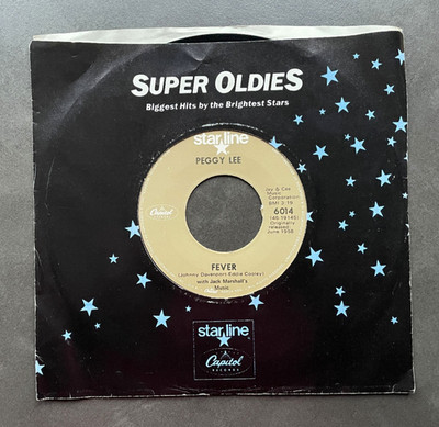 7'' Peggy Lee - Fever - US Capitol