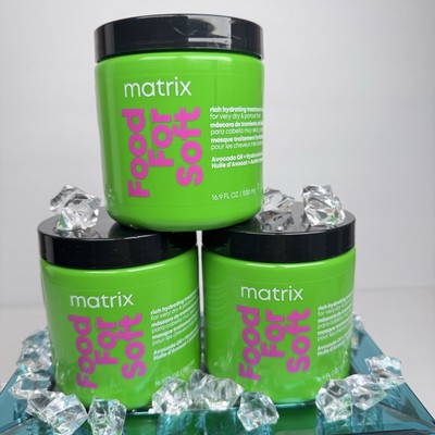 Matrix Food For Soft Rich Hydrating Treatment Mask/Very Dry & Porous Hair 16.9 