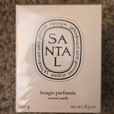 diptyque SANTAL Scented Candle Sandalwood White Wax 190g 6.5oz