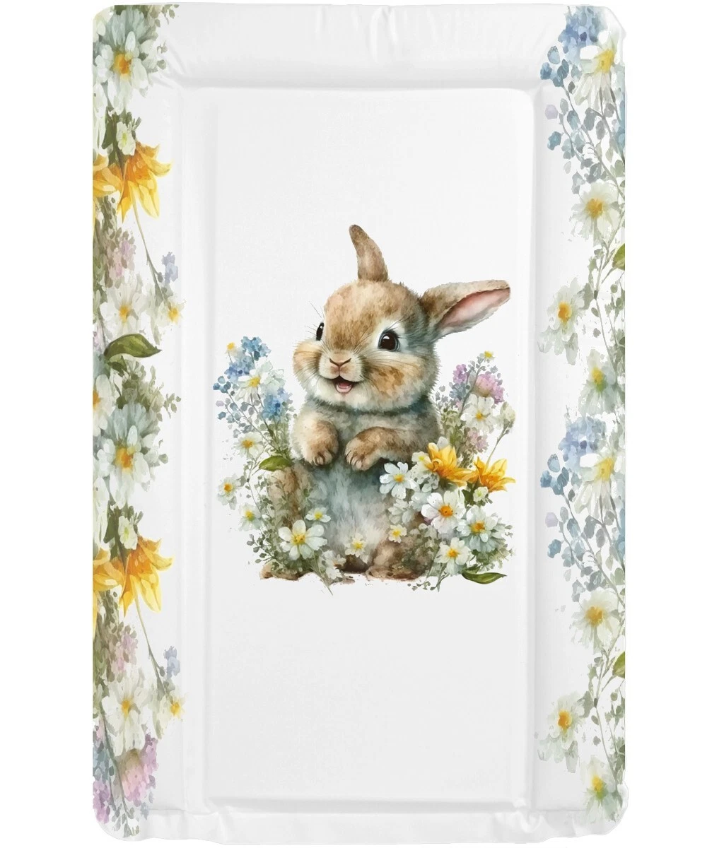 BABY CHANGING MAT - nursery - new born - Donna Bunny with Flowers
Opens in a new window or tab
