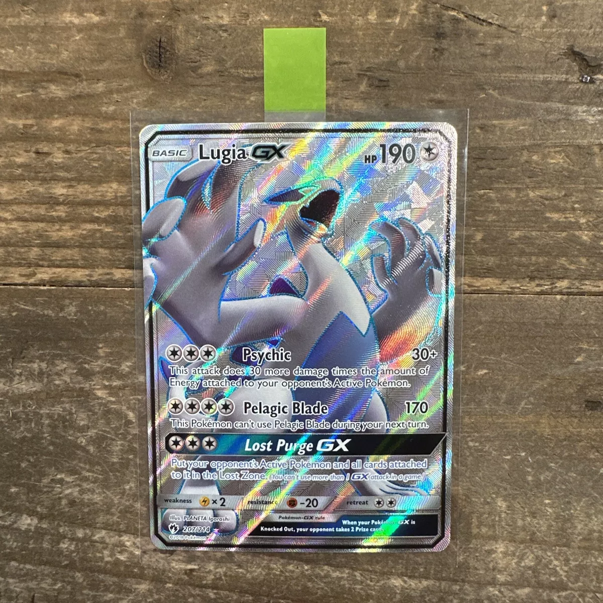 Lugia GX - Sun & Moon: Lost Thunder - Pokemon