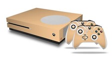 Skin XBOX One S Console Controller Solids Collection Peach
