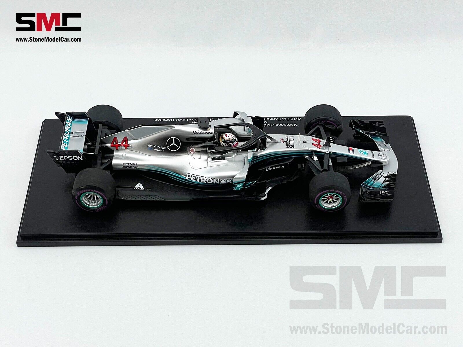 2018 Lewis Hamilton 5th World Championship Mercedes Replica F1