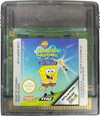 Spongebob Schwammkopf - Nintendo Game Boy Gameboy Color Platformer Videospiel