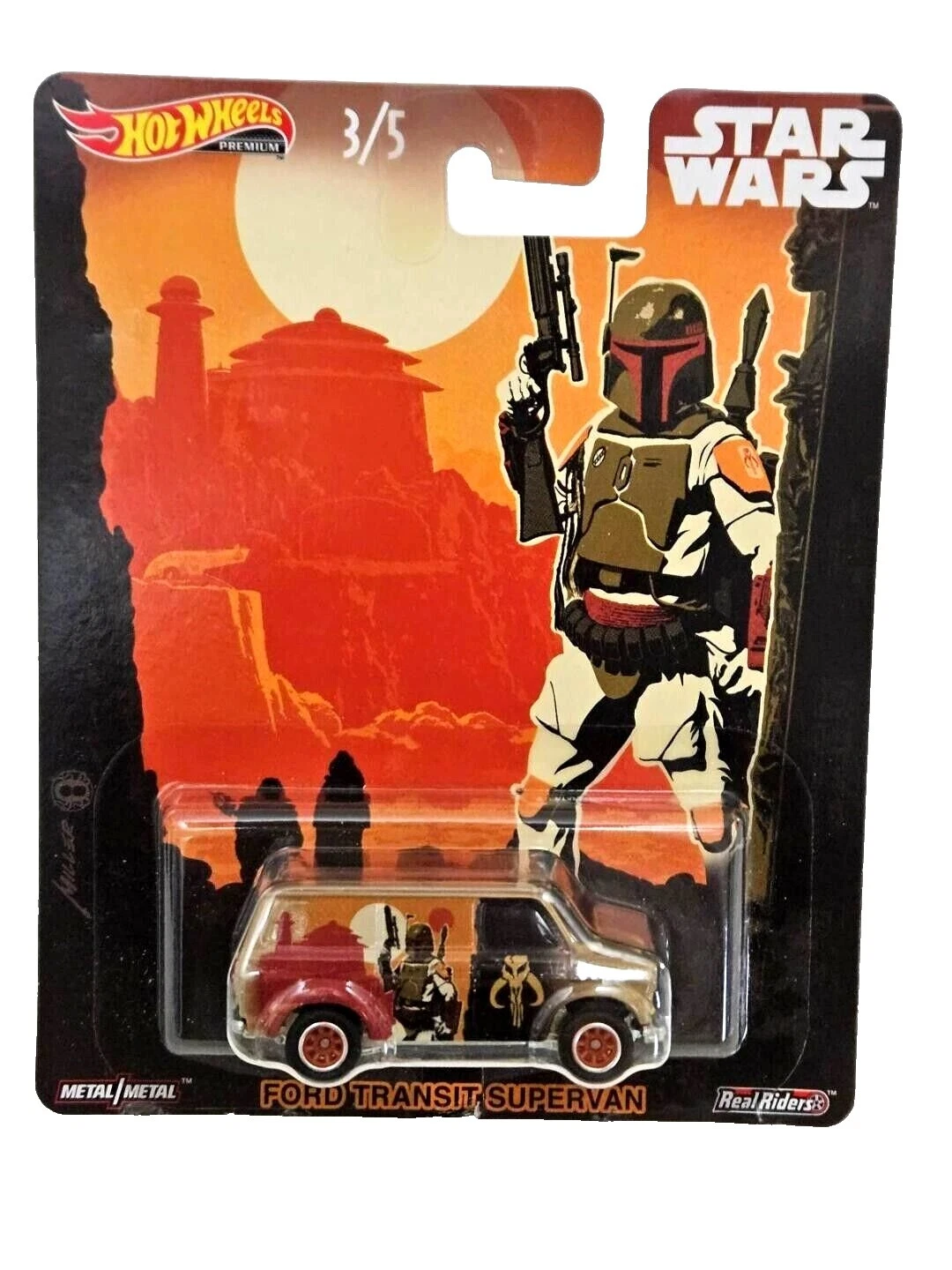 Hot Wheels Real Riders Star Wars Ford vehículos diecast y de juguete