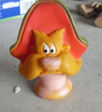 Vintage Vinyl Yosemite Small Vinyl Doll Head 3 1/2" Tall