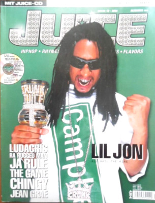 JUICE 12 - 2004 Lil Jon Ludacris La Rule GAME R. Kelly JAY-Z Chingy Grafiti + CD