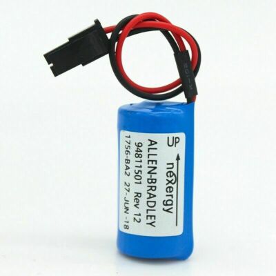 1x For ALLEN-BRADLEY 1756-BA2 PLC Controller Battery BR2/3A-AB 94811501 Battery