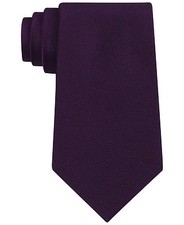  125 Calvin Klein Men S Solid Purple Skinny Neck Tie Classic Silk Necktie 58x3