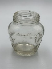 VINTAGE BRYLCREEM BOTTLE Jar Clear Glass