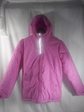 Columbia Girls Ski Winter Insulated Coat L 14/16 Snow Warm Puffer Jacket Pink