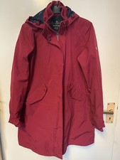 Barbour Weatherly Beacon Ladies Size Pink Jacket Removable Hood (sc Ncl)