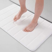 Buganda Memory Foam Bath Mat Rug 24" x 16" Ultra Soft and Non-Slip Bathroom R...