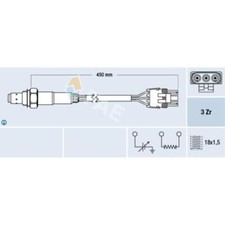 FAE Lambdasonde Regelsonde für Renault Espace II 2.2 2.8 V6 2.0 1.4 Cat 1.7