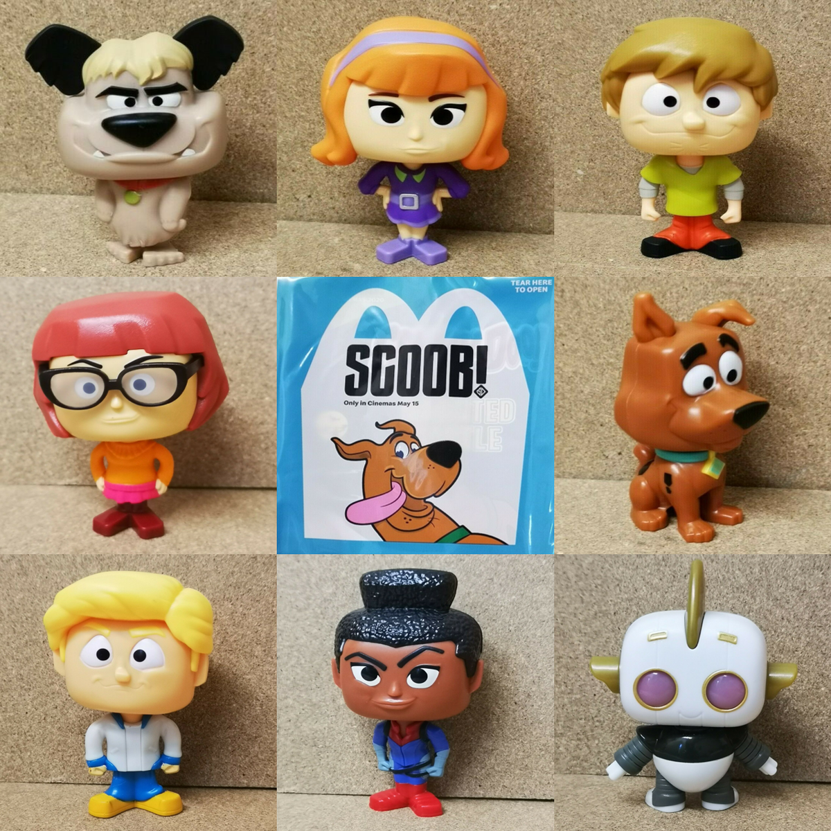McDonalds Happy Meal Toy 2020 UK Scoob Scooby Doo Nodding Head