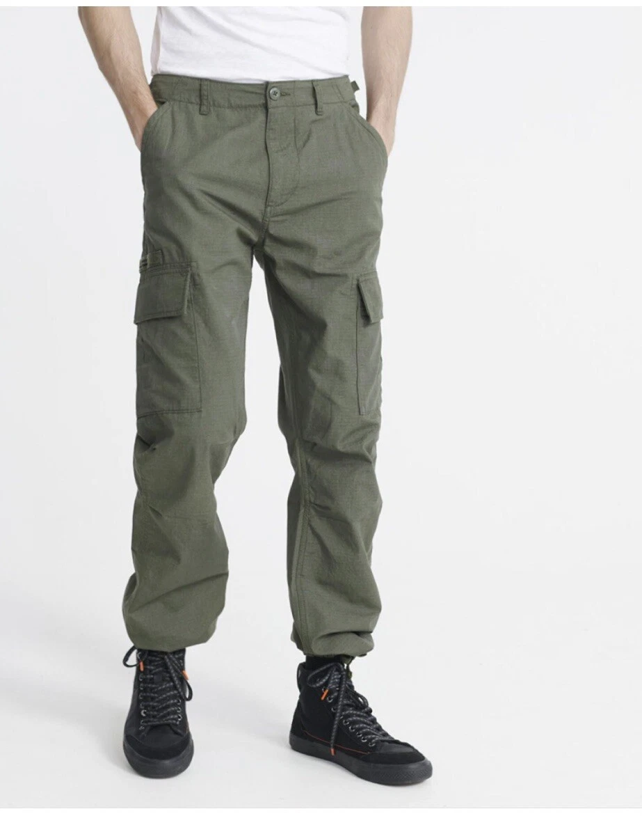 Superdry Cargo Field pant Colour Green Style # M7010010A Size W38/L32