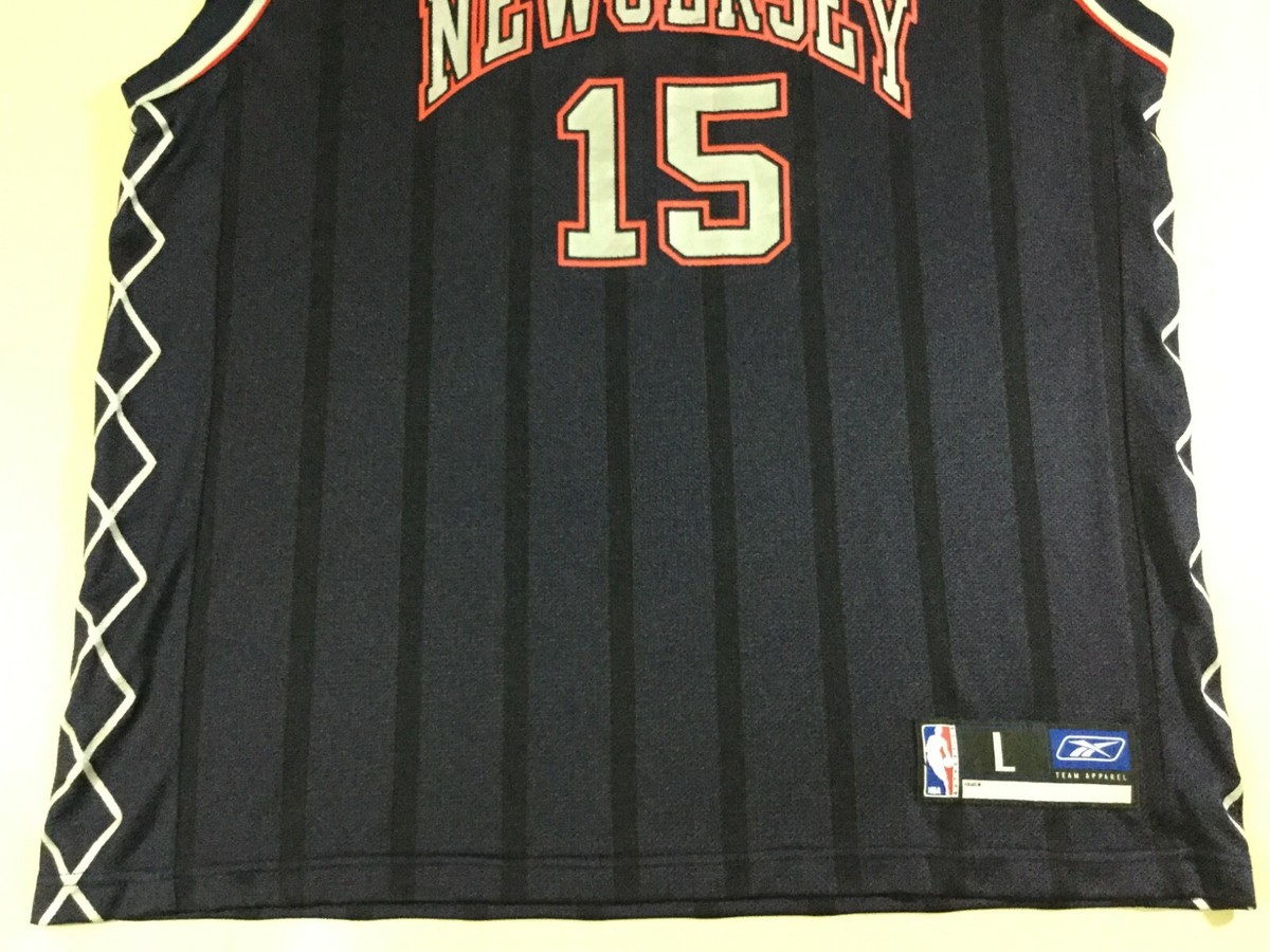 New Jersey Nets Vince Carter #15 Basketball NBA Reebok Jersey